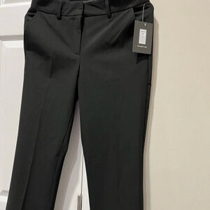REKUCCI Women's Petite Relaxed Fit black pant